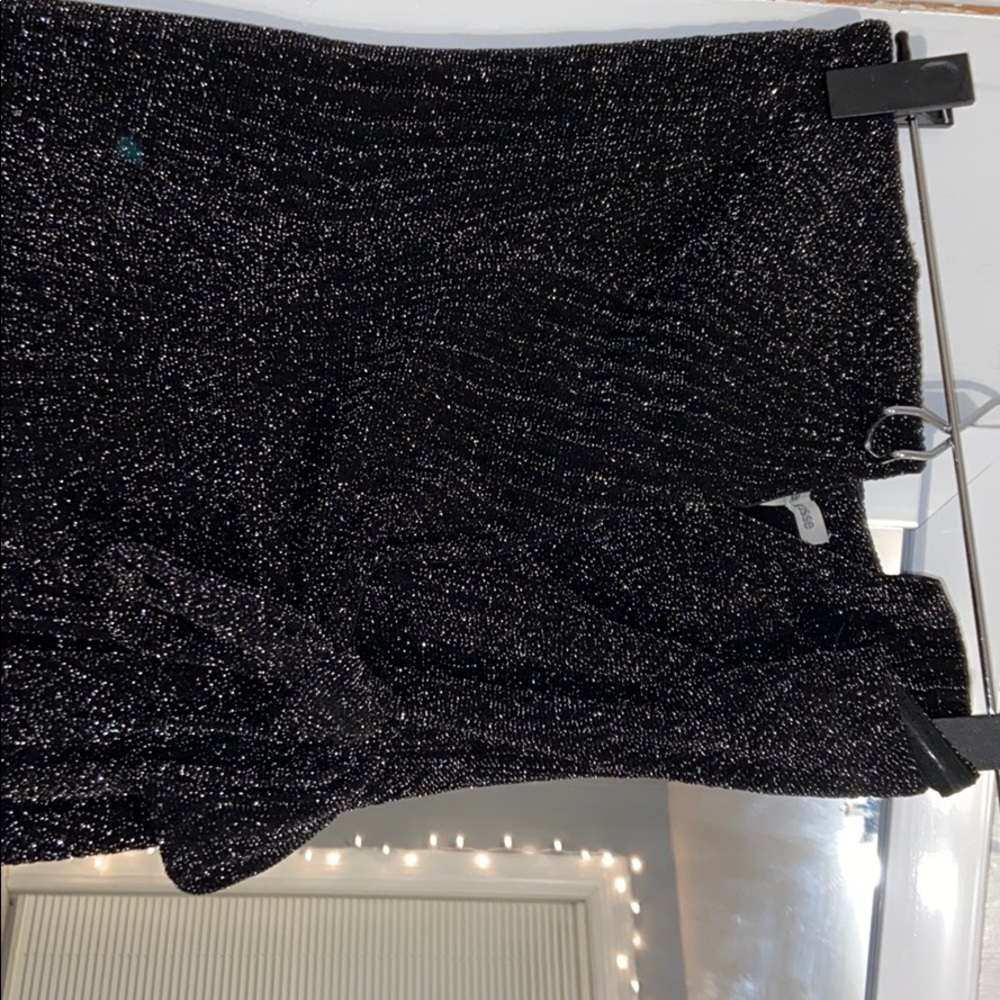 Mini black and silver dress